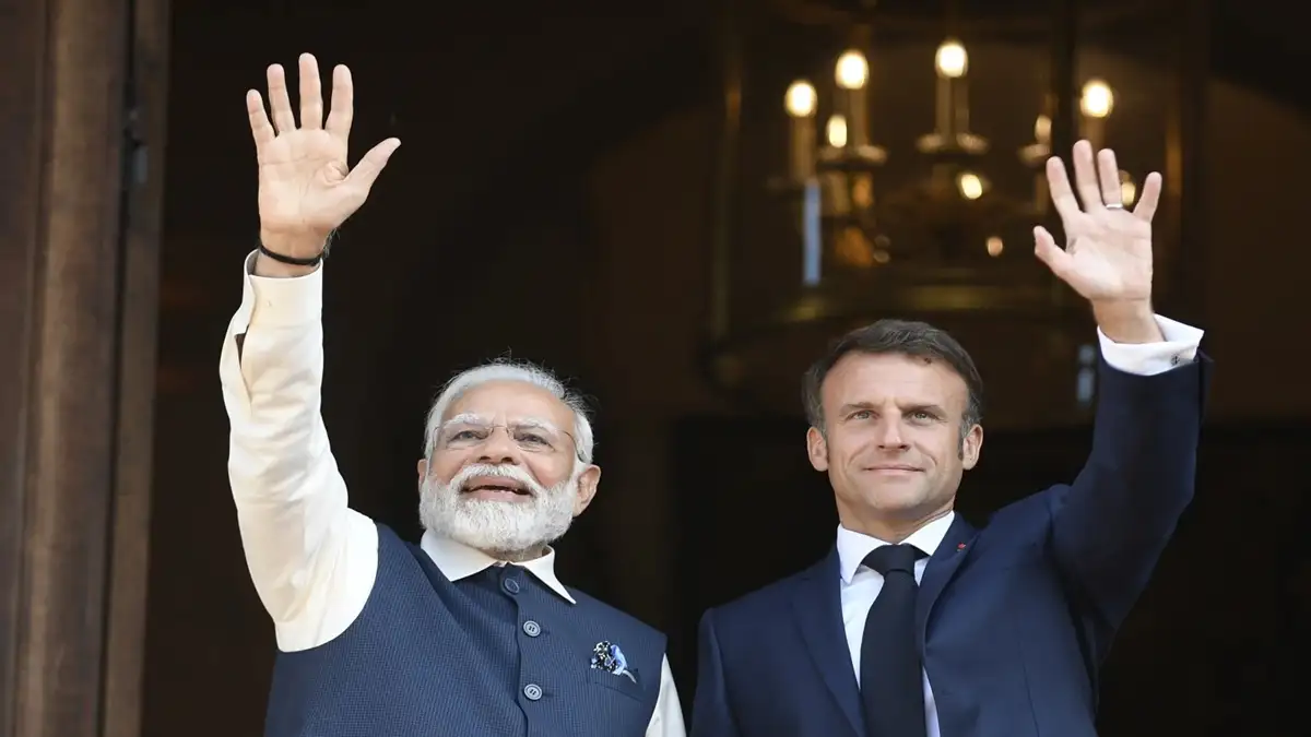 PM Modi, President Macron Discuss Peace Efforts in Ukraine