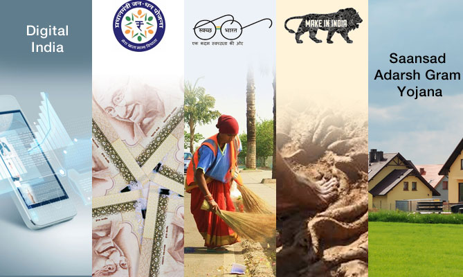 programmes launched by modi in 2014