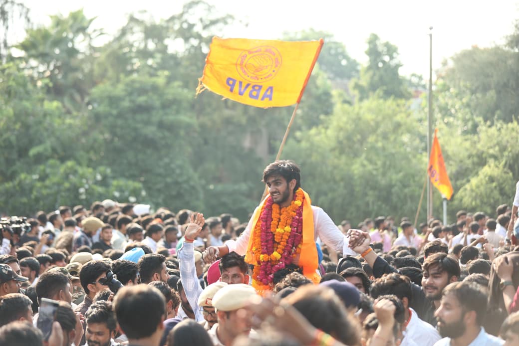 ABVP Sweeps DUSU Polls, Gen Z Backs ‘Constructive Nation-Building’
