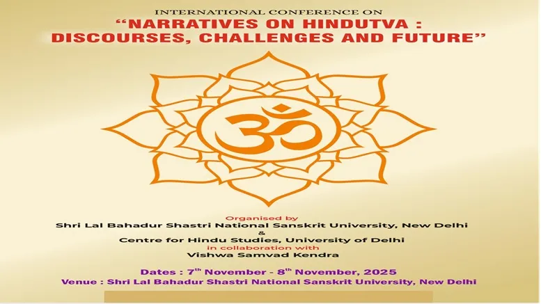 International Conference on Hindu Thought & Civilisational Unity on Nov 7-8