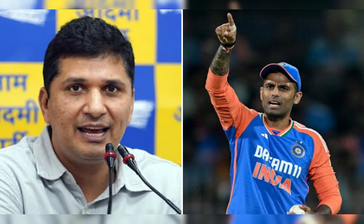 AAP’s Bharadwaj Dares Suryakumar to Donate Asia Cup Pay