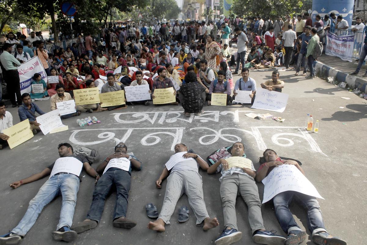 RECRUITMENT SCAM PROTEST