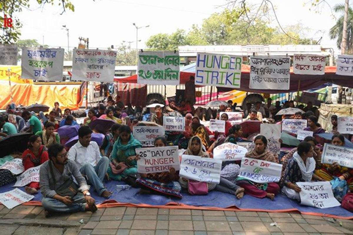 hunger strike sashi ghosh 1