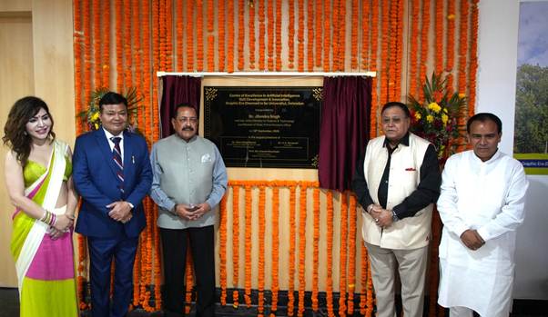 Dr Jitendra Singh Inaugurates AI Centre at Dehradun’s University