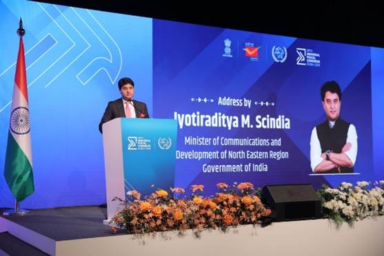 Scindia Launches UPI–UPU Integration at Global Postal Summit