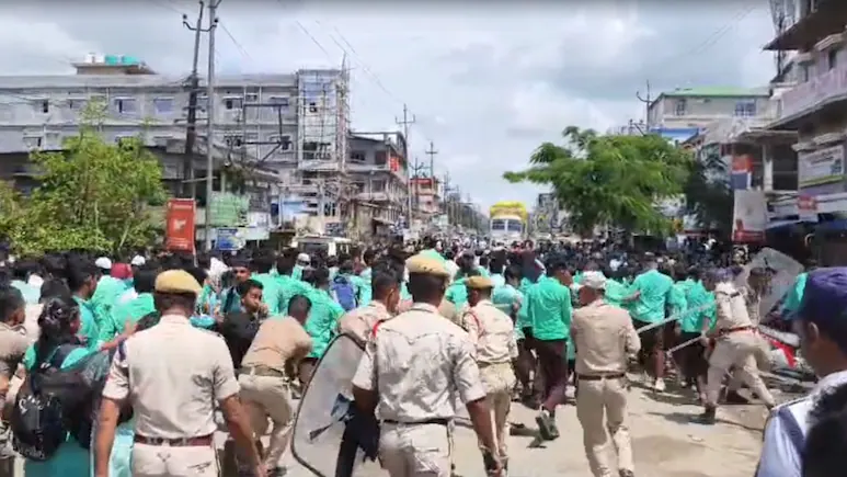 Violence Erupts in Assam Over Renaming from Karimganj