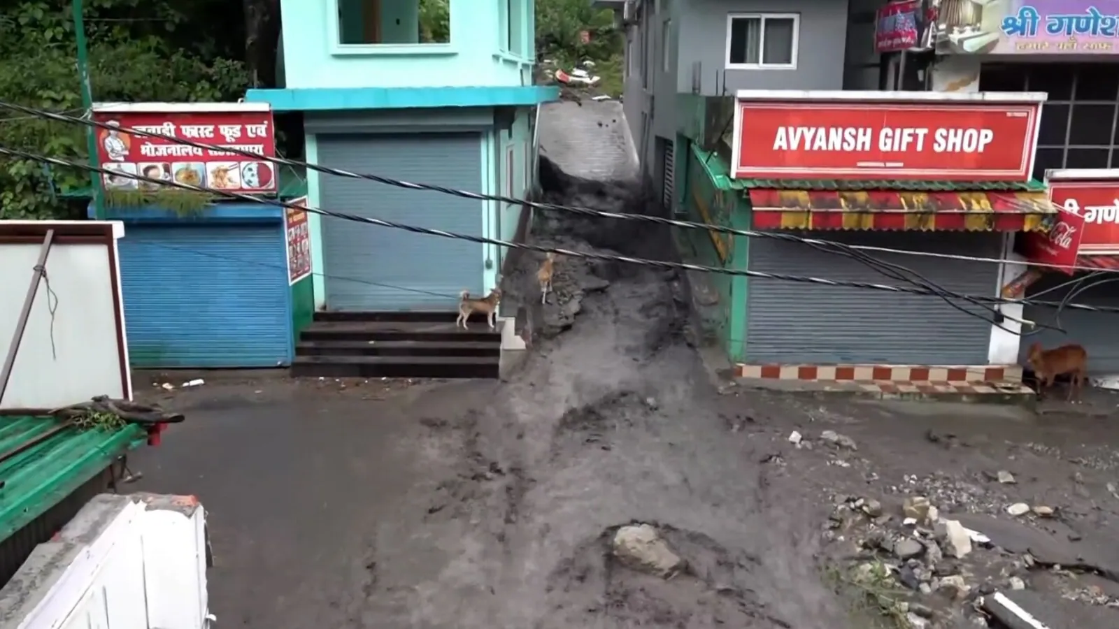 Cloudburst Ravages Dehradun: Roads, Homes and Shops Damaged