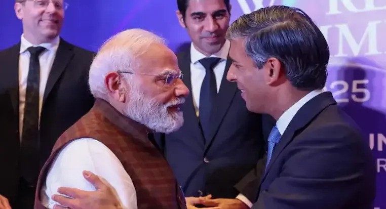 Rishi Sunak Praises India’s “Energy and Ambition”