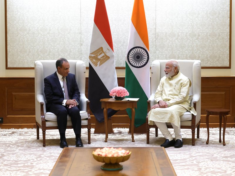 Egypt FM Calls on PM Modi, Discusses Strategic Dialogue