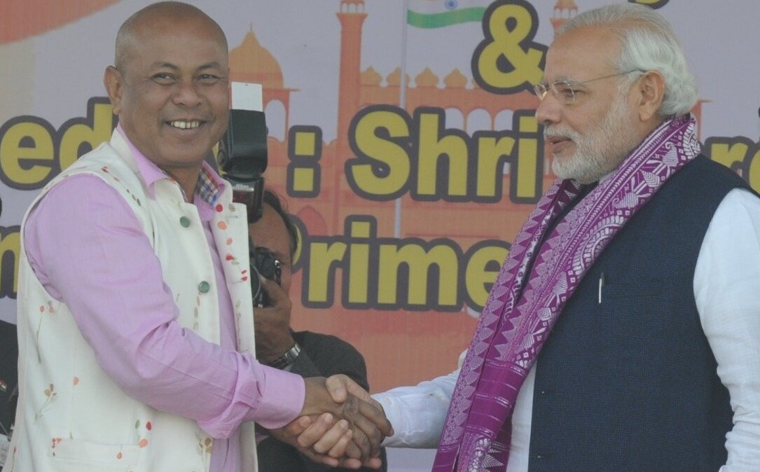 PM Modi, Hagrama Mohilary, Bodoland Territorial Council, BTC CEM, Assam politics, Bodofa Upendranath Brahma, BTC government