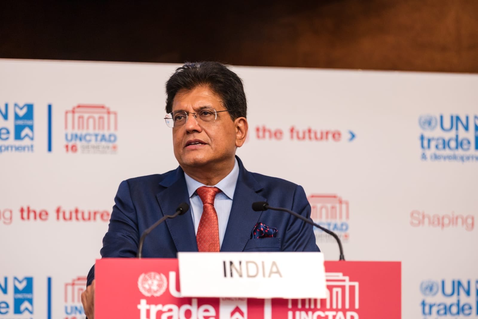 Piyush Goyal Leads India at UNCTAD XVI in Geneva