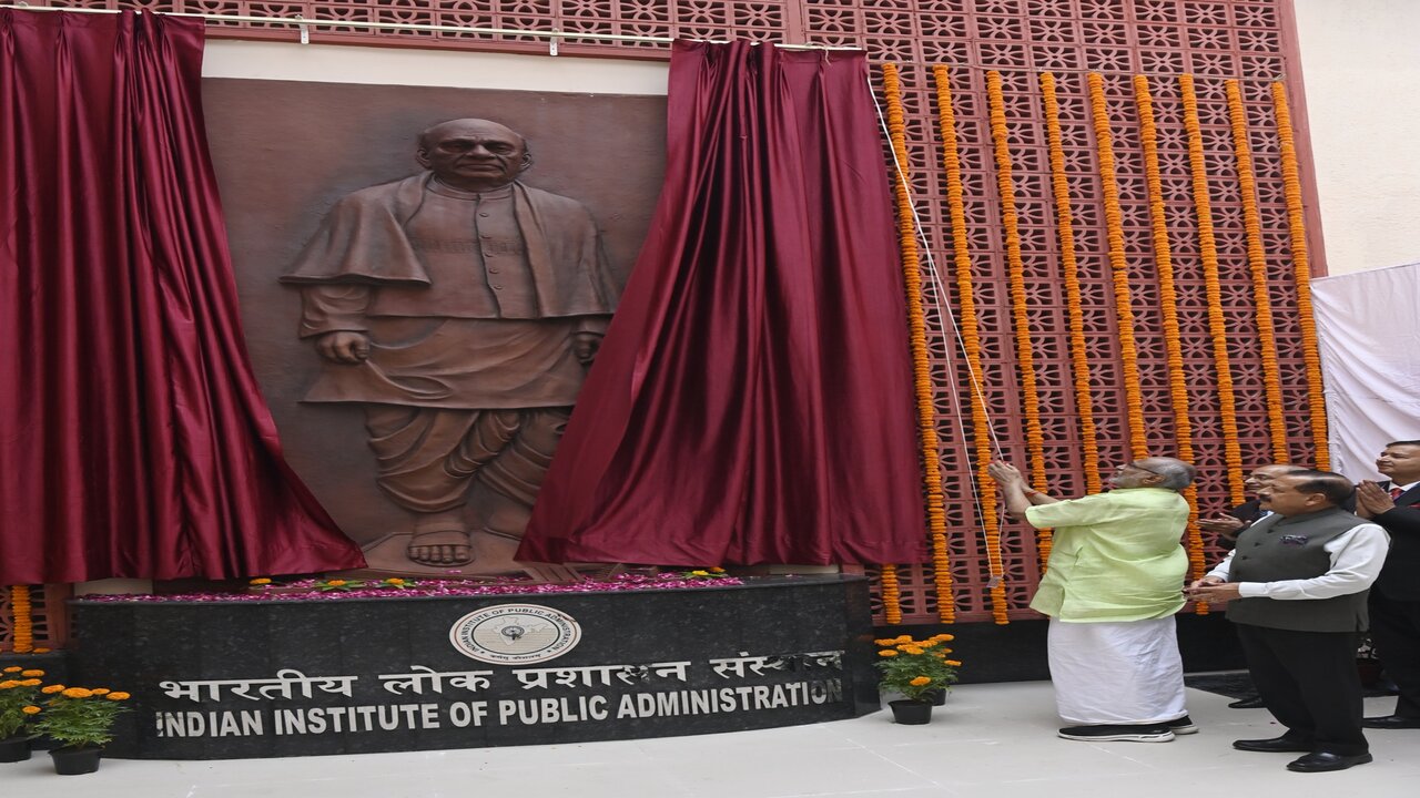 VP Radhakrishnan Pays Tribute to Sardar Patel