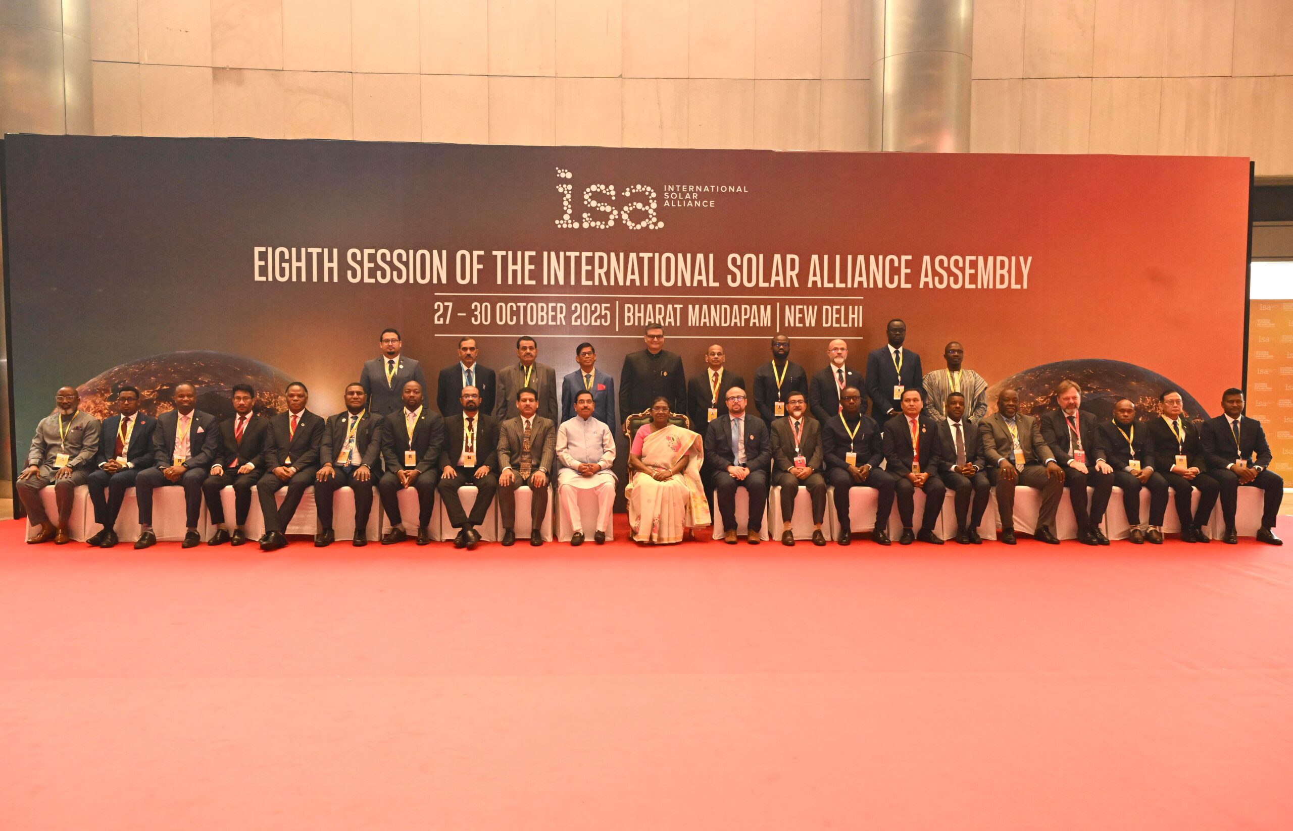 President Murmu Inaugurates 8th ISA Assembly in New Delhi