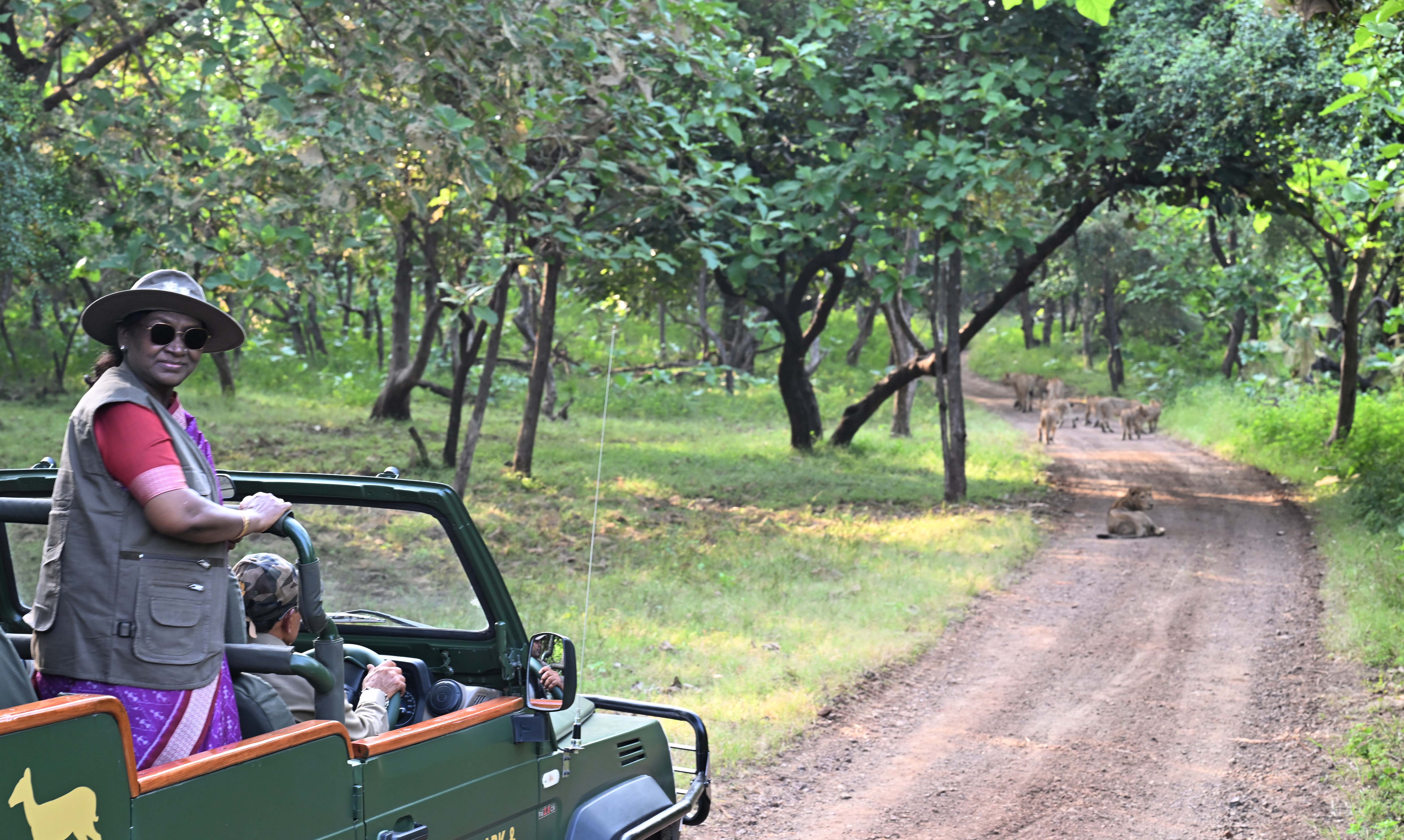 President Murmu Visits Somnath, Gir and Interacts with Tribal Communities