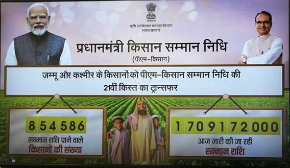 Centre Releases ₹171 Crore PM-KISAN Aid for J&K Farmers