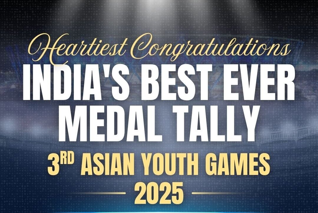 PM Modi Hails India’s Record Medal Tally at Asian Youth Games 2025