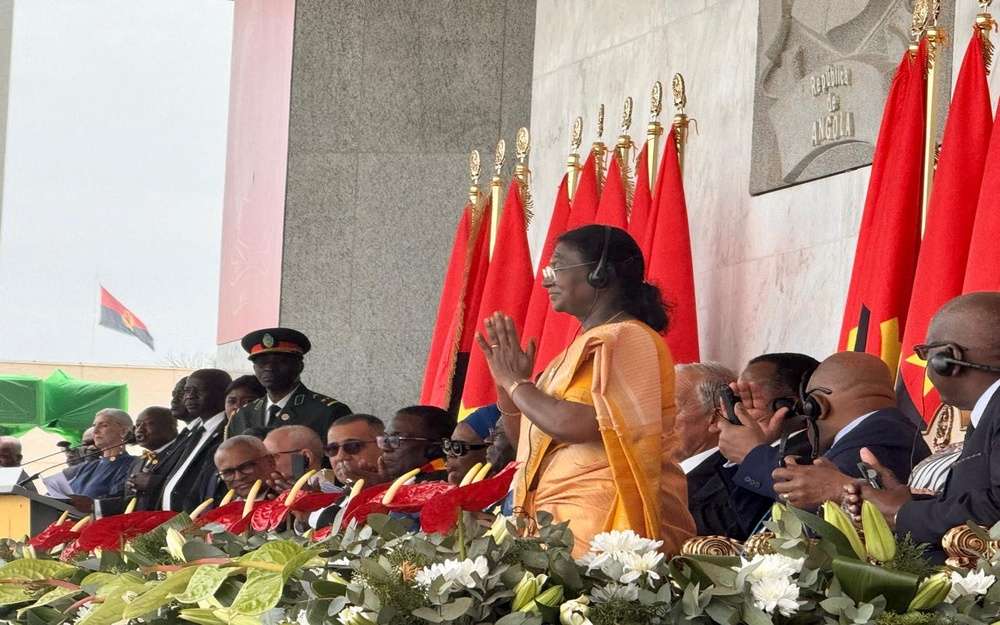 India Shares Angola’s Joy on 50 Years of Independence: President Murmu