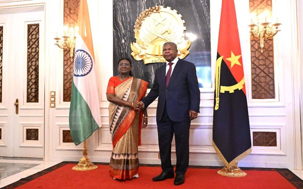 India-Angola Partnership Built on Mutual Trust: President Murmu