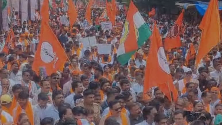 MVA, MNS Hold ‘Satyacha Morcha’ in Mumbai Over Voter List Irregularities